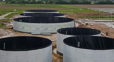 Waterstorage silo